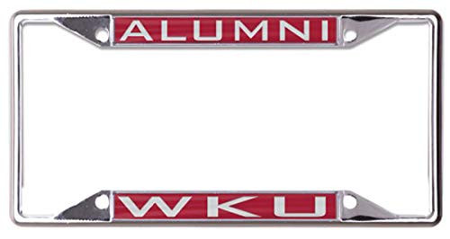 NCAA Western Kentucky WKU Hilltoppers Alumni License Plate Frame Metal with Acrylic Inlay