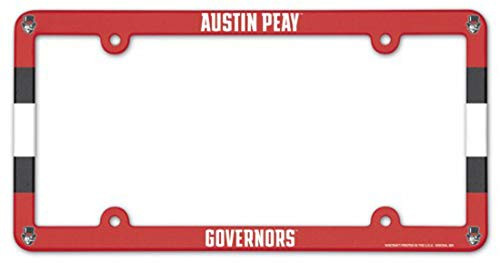 WinCraft Austin Peay Governors Plastic License Plate Frame