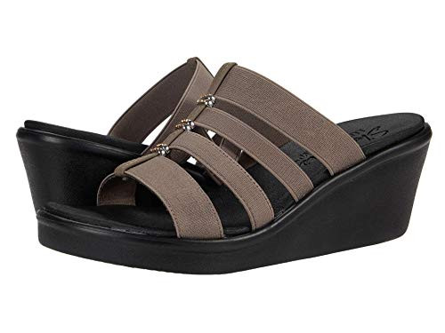 Skechers Rumble On  City Fever Dark Taupe 9 B M