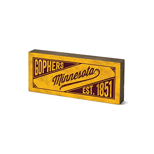 NCAA Legacy Minnesota Golden Gophers Mini Table Top Stick 25x6 One Size Wood