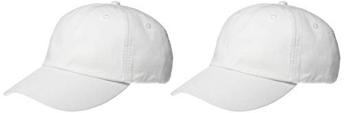Marky G Apparel Optimum Pigment DyedCap 2 Pack White OS