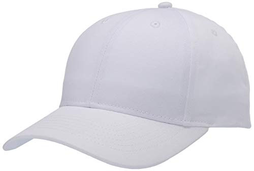 Marky G Apparel Cotton Twill Cap White Adjusta