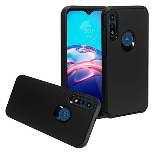 CELZEN  for Motorola Moto E 2020 XT2052  Rubberized Phone Case  AH2 Black