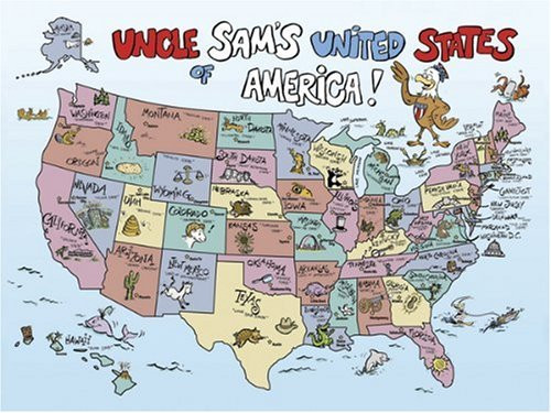 Springbok Uncle Sam's USA 60 Piece Juvenile Jigsaw Puzzle