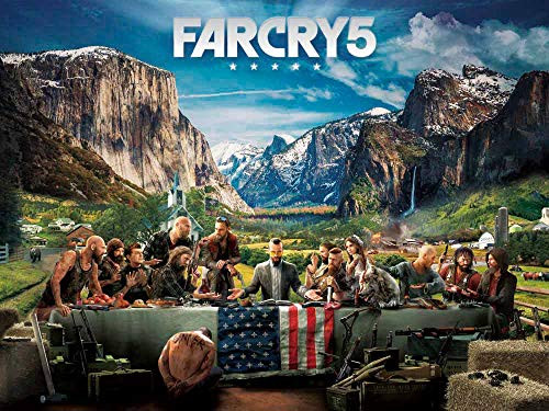 Farcry5 Backdrop Video Game Backdrop Party Photo Studio Booth Background Props Gaming Boy Game On Birthday Party Decorations Banner