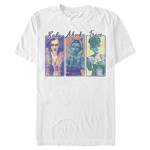 Star Wars Mens TShirt White XXXLarge Star Wars Mens TShirt White XXXLarge