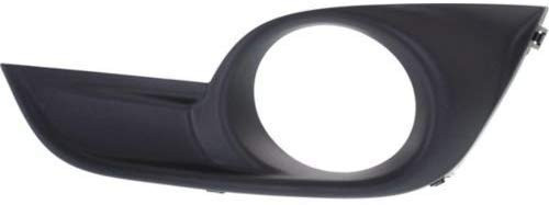 IMatch Auto Parts Driver Side Fog Light Bezel Replacement for 1315 Nissan Altima Sedan 4DR Models NI1038115 622573TA0B Black Textured
