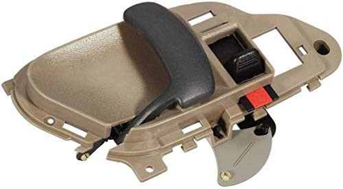 IMatch Auto Parts Front Left Driver Side Inner Door Handle Replacement for 19952002 Chevrolet GMC CK 1500 2500 3500 Pickup Suburban Chevy Tahoe GMC Yukon GM1352152 15708051 Brown TAN Beige