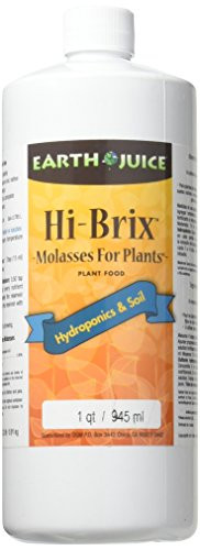 HydroOrganics HOF08304 1-Quart Hydro Organics Earth Juice Hi-Brix Molasses for Plants