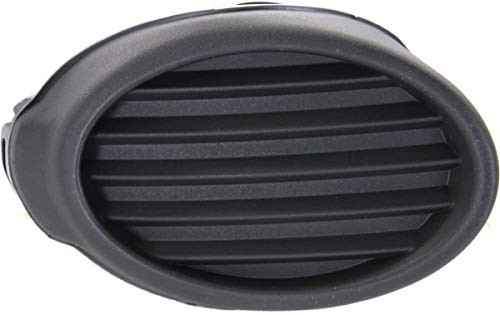 IMatch Auto Parts Left Driver Side Fog Lamp Hole Cover Replacement For 20122014 Ford Focus FO1038116 CP9Z17B814A Black Without Fog Light Hole