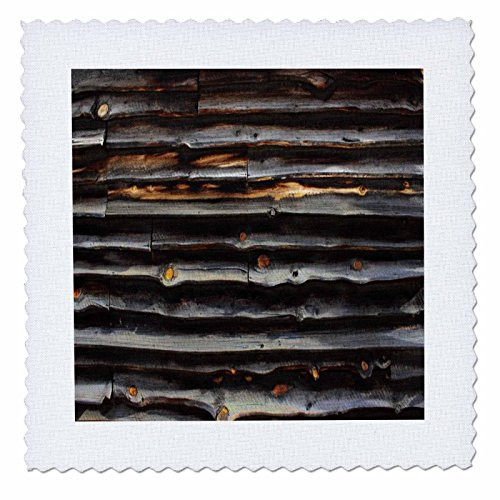 3dRose Print of Antique Barn Wood - Quilt Square, 8 by 8-Inch (qs_212574_3)