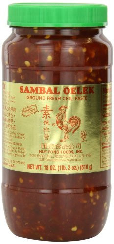Huy Fong Sambal Oelek Chili Paste 18 Ounce  SET OF 2