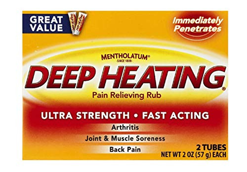 Deep Heating Pain Relieving Rub Extra Strength 2Ounce 57 g Pack of 6