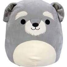 Squishmallow Kellytoy 8 Shaun The Schnauzer Dog Plush Toy