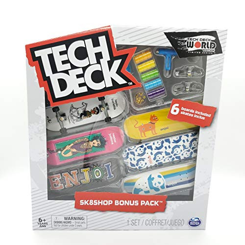 Finger Board Tech Deck SK8shop Bonus Pack World Edition Limited Series  Enjoi Skateboarding Louie Barletta Nesor Judkins