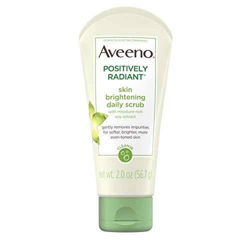 Aveeno Positively Radiant Skin Brightening Exfoliating Daily Facial Scrub 20 oz