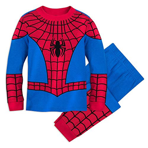 Marvel SpiderMan Costume PJ PALS for Boys Size 6 Multi