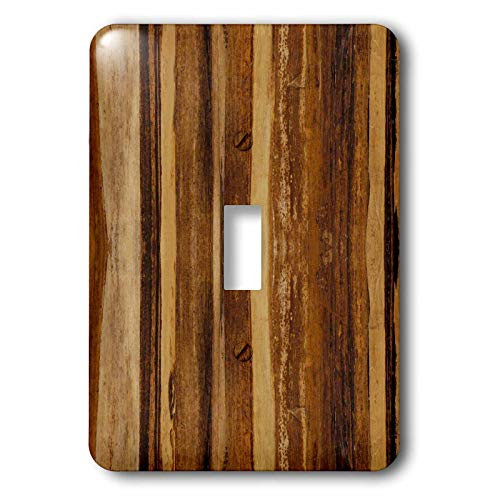 3dRose lsp253871 Faux Wood Print Toggle Switch Multicolor