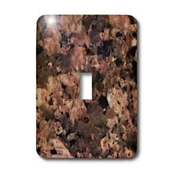 3dRose lsp979511 Giallo Fiorito granite print Single Toggle Switch Multicolor