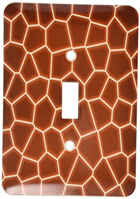 3dRose LLC lsp1284851 Giraffe Animal Print Single Toggle Switch