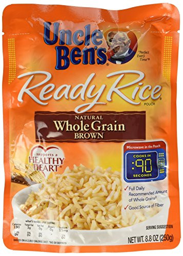 Uncle Bens Ready Brown Rice 88 oz