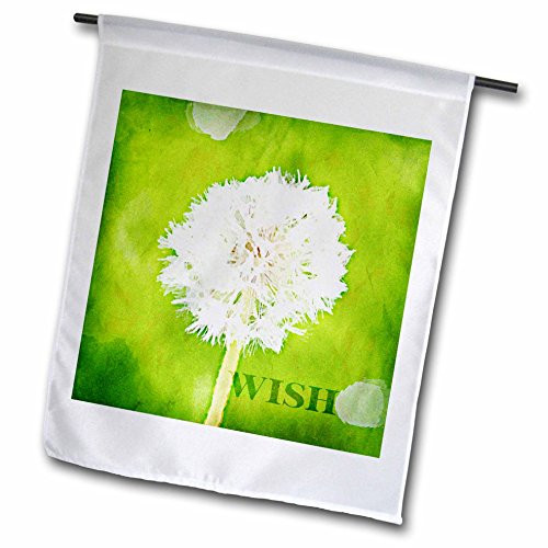 3dRose fl562201 Painted Wish Dandelion Flower Floral Print Art Garden Flag 12 by 18Inch 3dRose fl562201 Painted Wish Dandelion Flower Floral Print Art Garden Flag 12 by 18Inch
