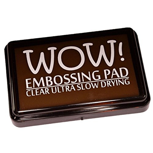 Wow Embossing Powder WV02 Ultra Slow Drying Ink Pad Clear