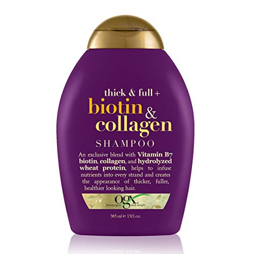 OGX Thick Full Biotin Collagen Shampoo 13 Ounce OGX Thick Full Biotin Collagen Shampoo 13 Ounce