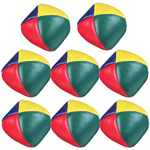 Juggling Balls,8 Pack Professional Juggling Balls Set for Beginners Kids,Durable Juggle Ball Kit Learn to Juggle Toy Game Ideal Fun,Soft Classic Juggle Balls Beanbags for Kids and Adults