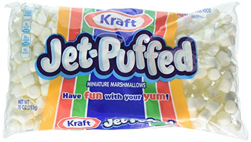 Kraft Jet Puffed Mini Marshmallows 10 Ounce Bag Pack of 2