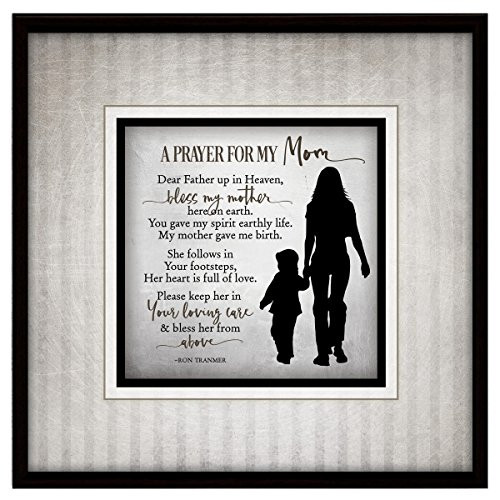 Prayer For My Mom Simple Expressions Wood Plaque with Easel