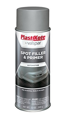 PlastiKote 466 Gray Spot Filler and Primer - 12 Oz.