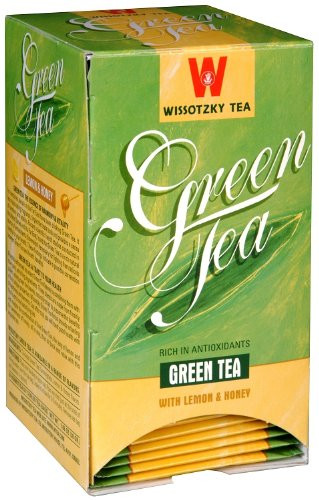Wissotzky Tea Green tea with Lemon  Honey Misc