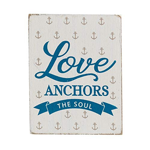 Dicksons Love Anchors Soul Navy Blue 4 x 3 MDF Decorative Wall and Tabletop Sign Plaque Dicksons Love Anchors Soul Navy Blue 4 x 3 MDF Decorative Wall and Tabletop Sign Plaque