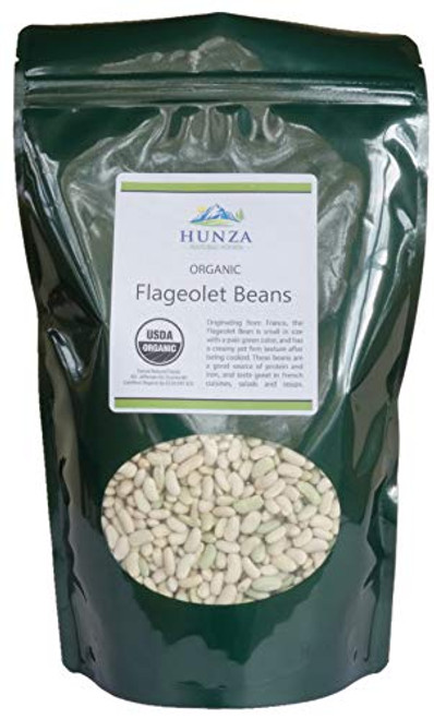 Hunza Organic Flageolet Beans 2lbs