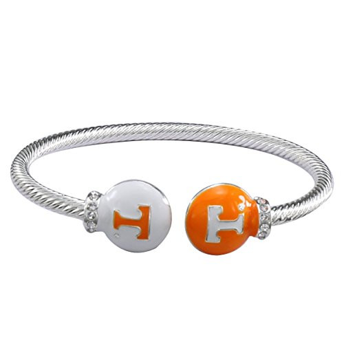 SANDOL Tennessee Volunteers Brady Cuff Bracelet with Double Circle Logo