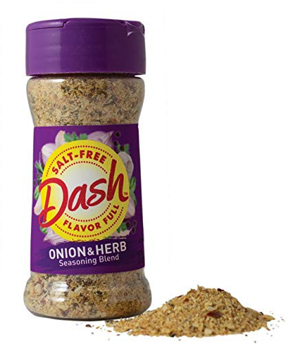 Dash SaltFree Seasoning Blend Onion  Herb 25 Ounce Packaging May Vary