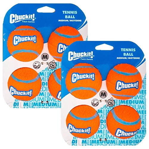 Chuckit! Tennis Ball Medium 8Pack