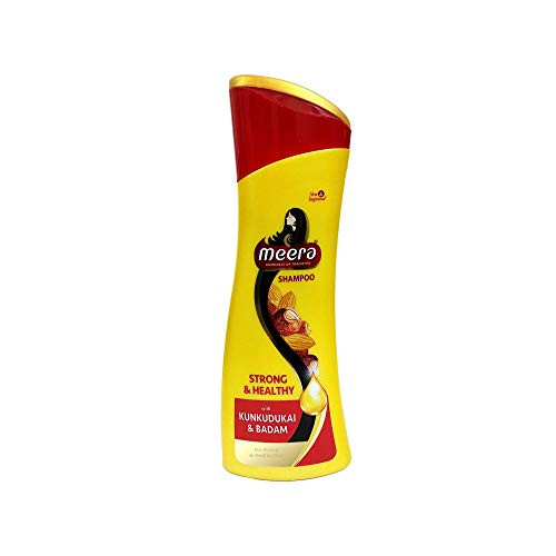 Meera Hairfall Care Shampoo With Shikakai and Badam  For Strong and Healthy Hair  180ml
