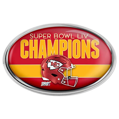 WinCraft Kansas City Chiefs Auto Emblem Acrylic  Metal