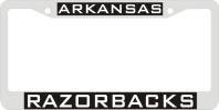 WinCraft Arkansas University of L374483 Inlaid Metal LIC Plate Frame