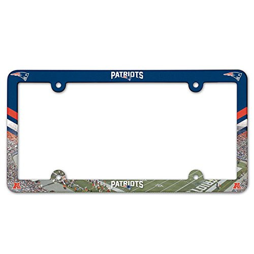 Wincraft New England Patriots Full Color License Plate Frame