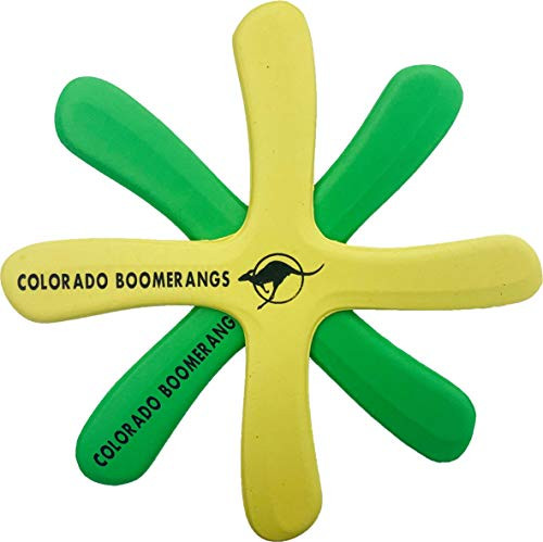 4 Wing Boomerang 2 Pack  Easy Safe Boomerangs for Kids as Young as 5 Years Old