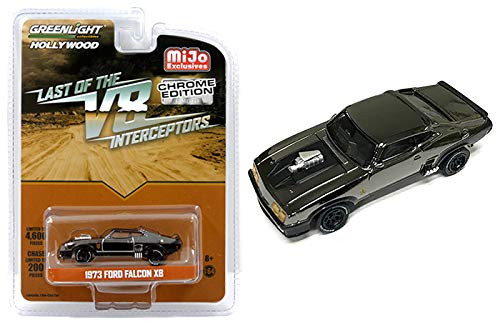1973 Ford Falcon XB Chrome Black Edition The Last of The V8 Interceptors (1979) Movie Limited Edition to 4,600 Pieces Worldwide 1/64 Diecast Model Car by Greenlight 51229 1973 Ford Falcon XB Chrome Black Edition The Last of The V8 Interceptors (1979) Movie Limited Edition to 4,600 Pieces Worldwide 1/64 Diecast Model Car by Greenlight 51229