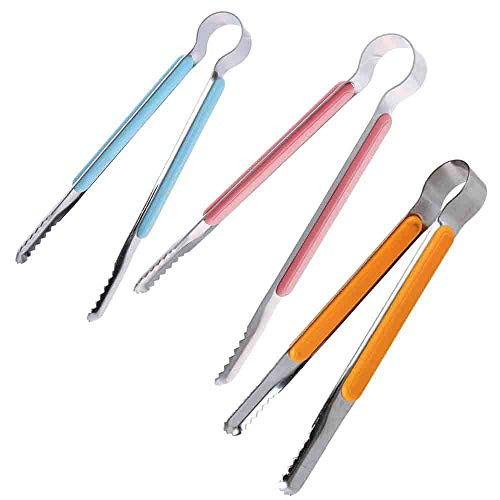 SDFG Barbecue Clip Food Tongs Kitchen Tongs BBQ Tongs Mini Barbecue Grill Food Clip Stainless Steel Ice Tongs Clamp Kitchen Accessories SDFG Barbecue Clip Food Tongs Kitchen Tongs BBQ Tongs Mini Barbecue Grill Food Clip Stainless Steel Ice Tongs Clamp Kitchen Accessories