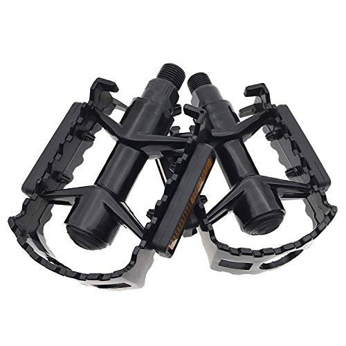 ARTHEALTH Bicycle Pedals Bike Pedals 916 Inch Aluminum Alloy Mountain Bikes Road Bicycles Platform Pedals MTB Pedals Black
