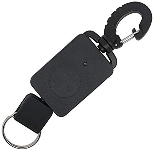 Scuba Choice Scuba Diving Rebounding Style Compact Locking Retractor Extends Upto 18