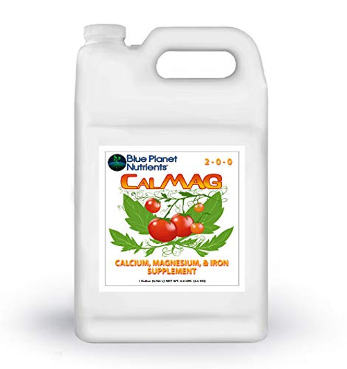 CalMag wIron Liquid Plant Supplement 128 oz Gallon Calcium Magnesium Iron for All Plants Gardens Corrects Prevents Common Plant Deficiencies Blue Planet Nutrients CalMag wIron Liquid Plant Supplement 128 oz Gallon Calcium Magnesium Iron for All Plants Gardens Corrects Prevents Common Plant Deficiencies Blue Planet Nutrients