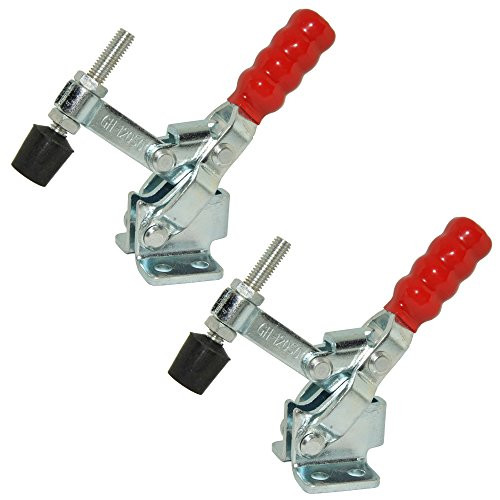 XRPAOWA 2PCS Vertical Hand Tool QuickRelease Toggle Clamp 200 lbs  91kg Holding Capacity Antislip Clamp 12050 Hand Tool