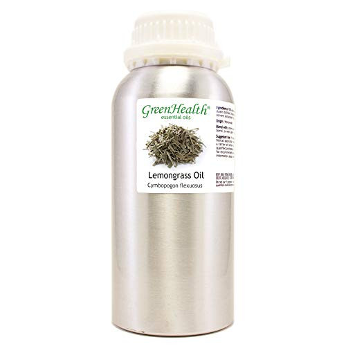 GreenHealth  Lemongrass Essential Oil  16 fl oz  Aluminum Bottle